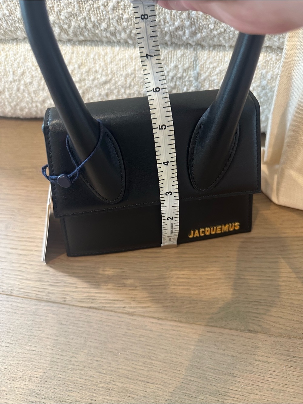 Jacquemus Black Le Chiquito Mini Bag with Branded Dust Bag - Picture 16 of 16